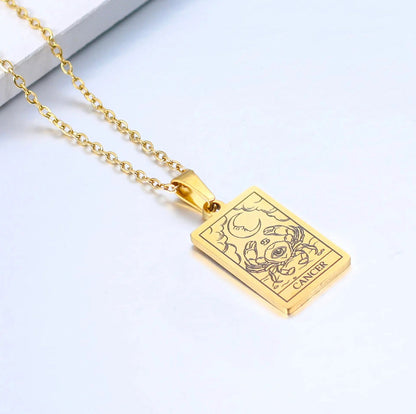 Constellations Tarot Necklace-Necklace-Southern Jewellery Co.-Wholesale Fashion Jewellery Australia