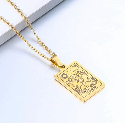 Constellations Tarot Necklace-Necklace-Southern Jewellery Co.-Wholesale Fashion Jewellery Australia