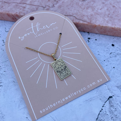 Constellations Tarot Necklace-Necklace-Southern Jewellery Co.-Wholesale Fashion Jewellery Australia