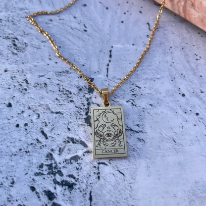 Constellations Tarot Necklace-Necklace-Southern Jewellery Co.-Wholesale Fashion Jewellery Australia