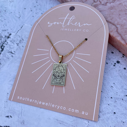 Constellations Tarot Necklace-Necklace-Southern Jewellery Co.-Wholesale Fashion Jewellery Australia