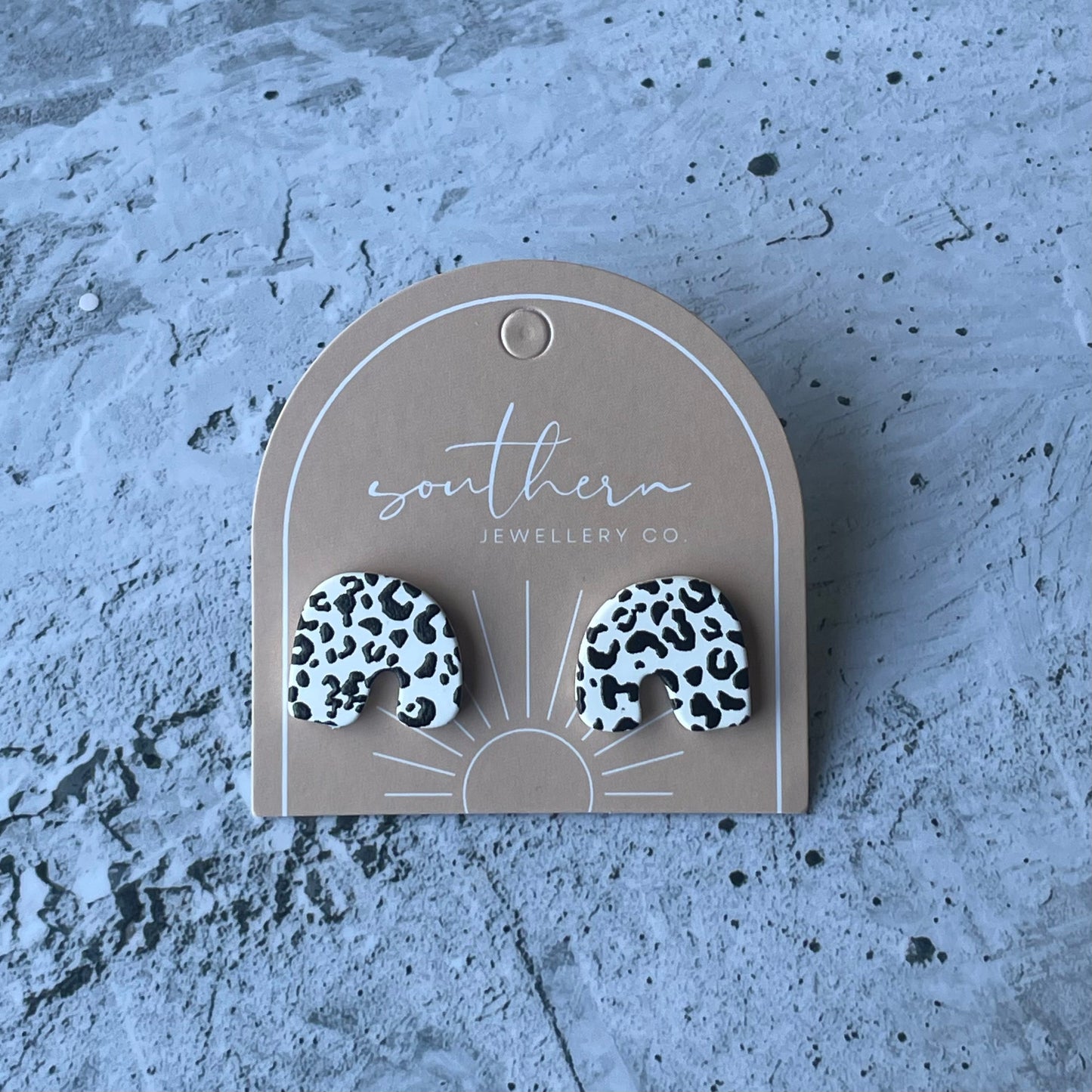 RAINBOW LEO STUDS-Earrings-Southern Jewellery Co.-Wholesale Fashion Jewellery Australia