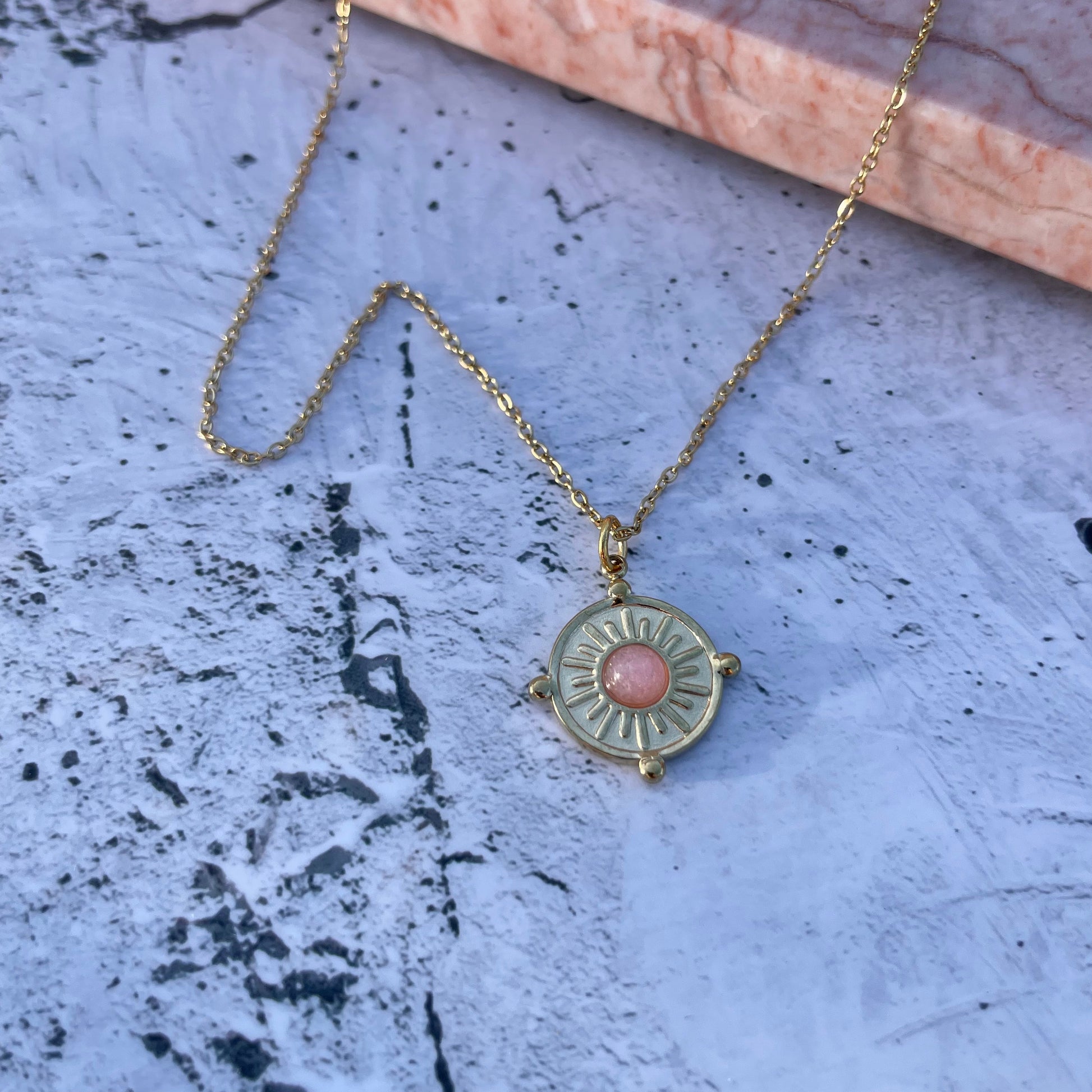 Sunburst Necklace-Necklace-Southern Jewellery Co.-Wholesale Fashion Jewellery Australia