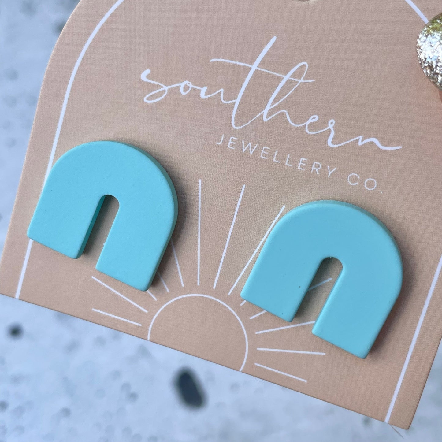 TURQUOISE RAINBOW STUDS-Earrings-Southern Jewellery Co.-Wholesale Fashion Jewellery Australia