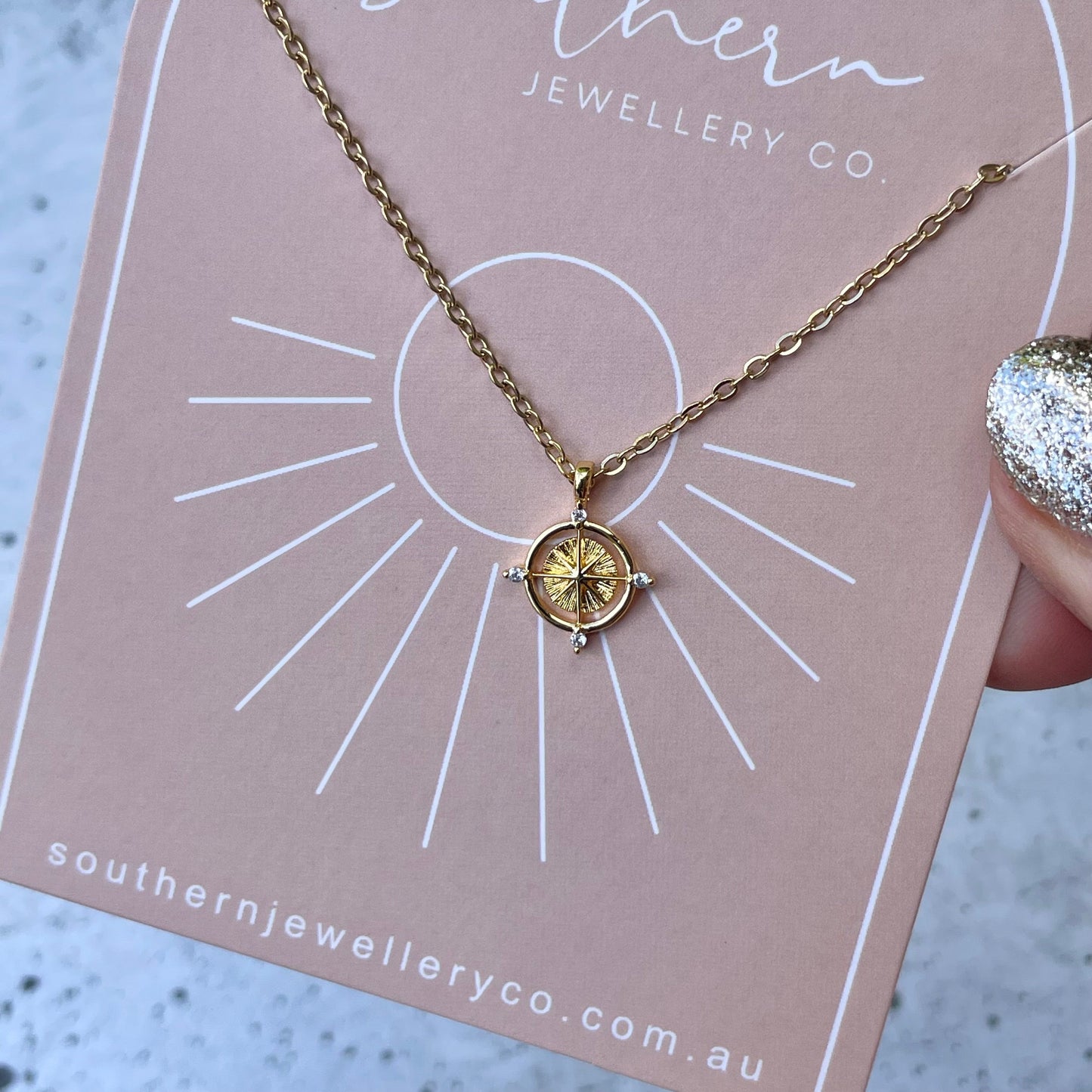 Wanderlust Necklace-Necklace-Southern Jewellery Co.-Wholesale Fashion Jewellery Australia